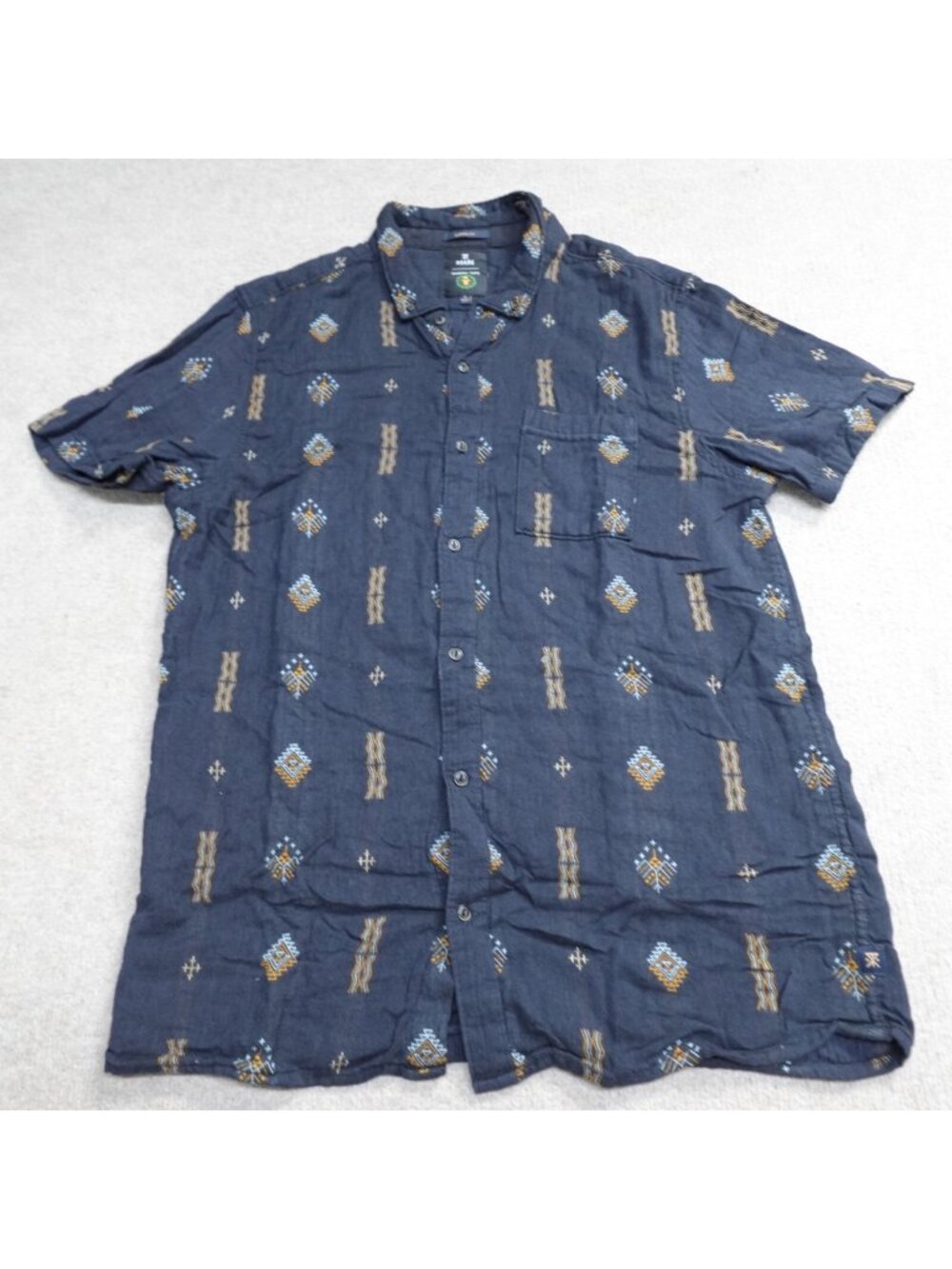 Roark Shirt Large Blue Manawa Tapu